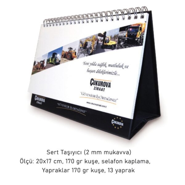 13 SIVAMALI ÜÇGEN MASA TAKVİMİ