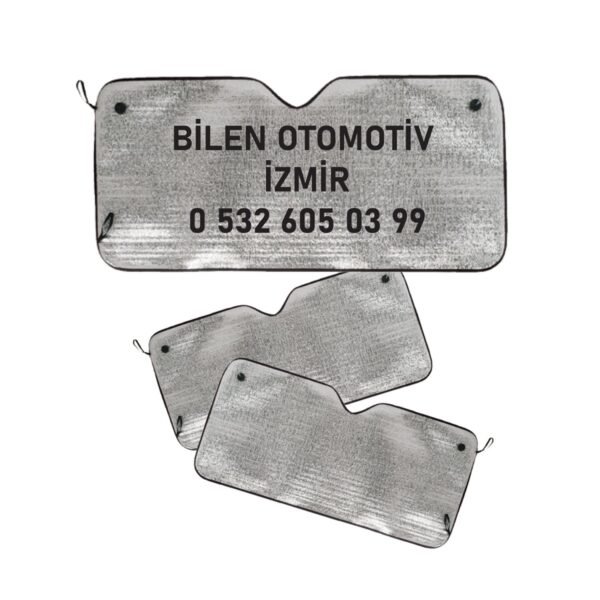 47  METALİZE BASKI OTO GÜNEŞLİĞİ