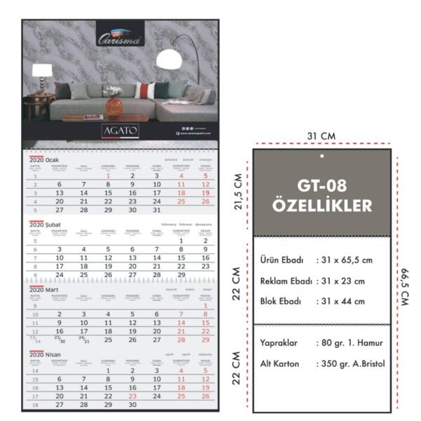 GT 08 GEMİCİ TAKVİMİ